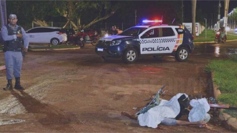 Idoso de 86 anos morre após ser atropelado enquanto voltava para casa em Rondonópolis