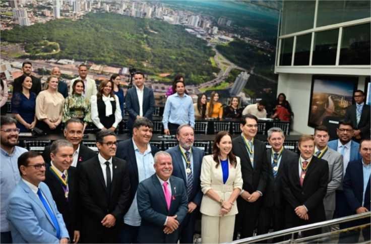 Câmara homenageia conselheiros do Tribunal de Contas do Estado