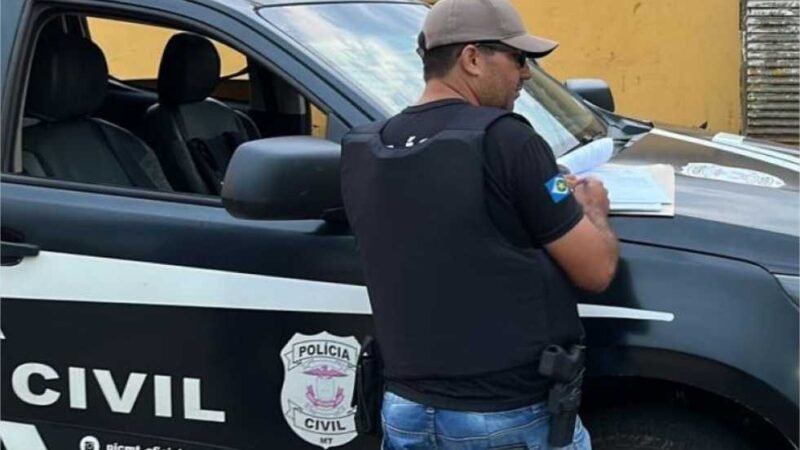 Homem é morto a tiros no meio da rua no interior de MT