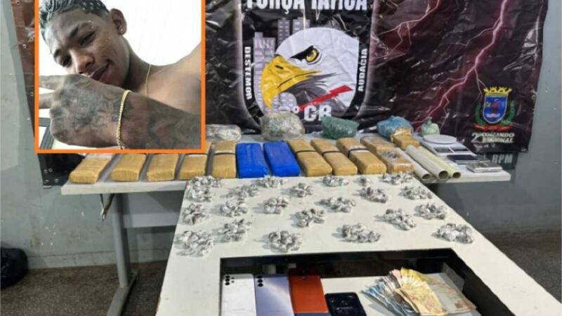 Traficante morre em confronto com policiais da Força Tática em Várzea Grande