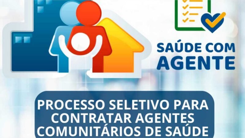 VG abre 59 vagas para ingresso imediato para contratação de Agentes Comunitários de Saúde