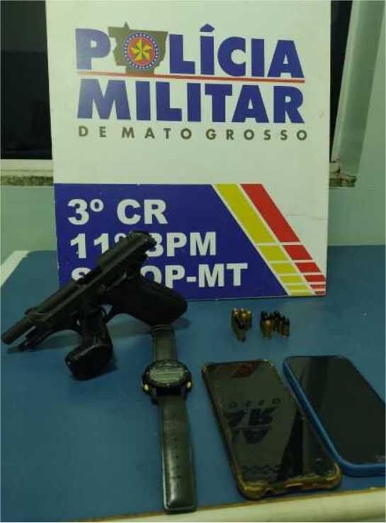 Dois homens são presos em flagrante por tentativa de homicídio em Sinop