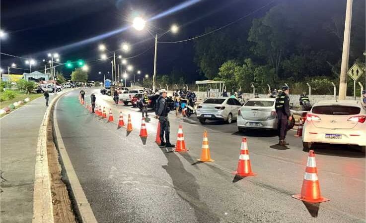 Cinco motoristas são presos por embriaguez e 64 multados em Várzea Grande