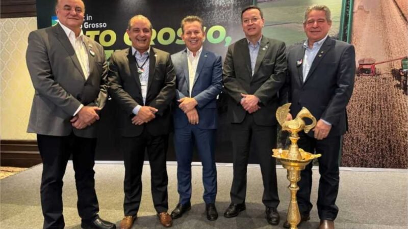 Governo de Mato Grosso finaliza agenda na Índia e abre portas para investimentos no Estado