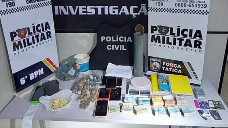 Polícia Civil prende suspeitos de furto, tráfico e posse de arma durante operação