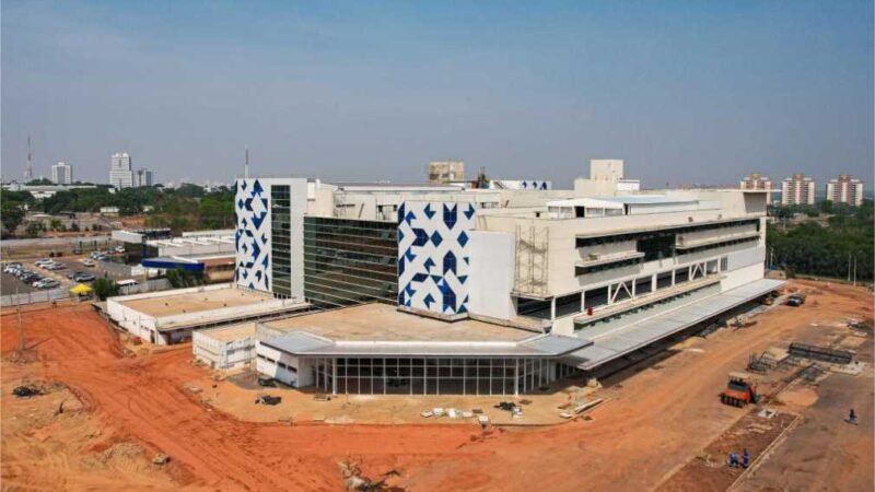 Construção do Hospital Central do Estado já está 92% executada