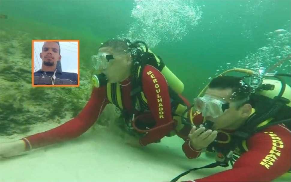 Mergulhadores localizam corpo de jovem que desapareceu na Passagem da Conceição