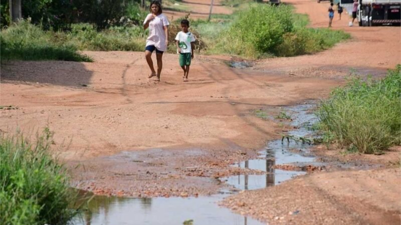 62,8% das residências não têm acesso à rede de esgoto em MT