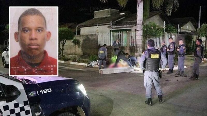 Homem de 29 anos é arrastado para fora de casa e executado a tiros em Nova Mutum