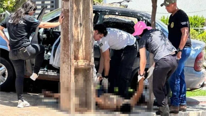 Oficial da PM mata assaltante em troca de tiros durante invasão à sua casa em Cuiabá; veja vídeo