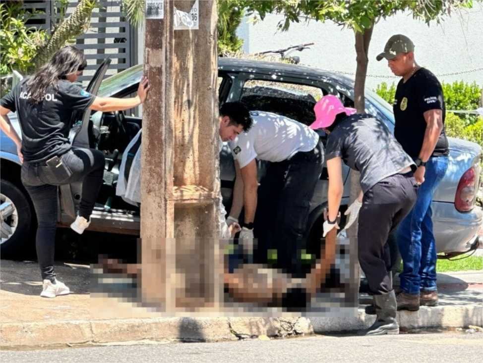 Oficial da PM mata assaltante em troca de tiros durante invasão à sua casa em Cuiabá; veja vídeo