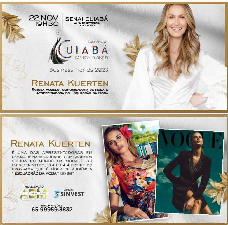 Cuiabá Fashion Business 2023 será realizado 22 de novembro