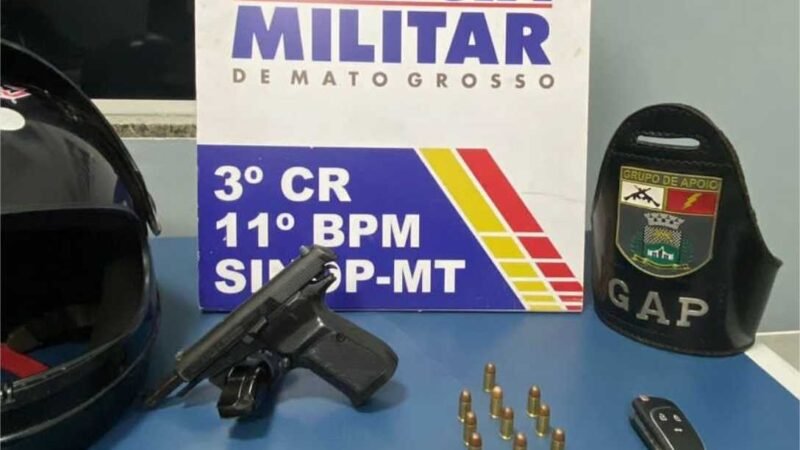 PM prende homem, apreende adolescente e recupera veículo roubado