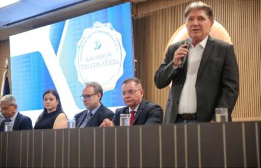 Assembleia Legislativa recebe do TCE Selo de Qualidade com 95,31% de transparência