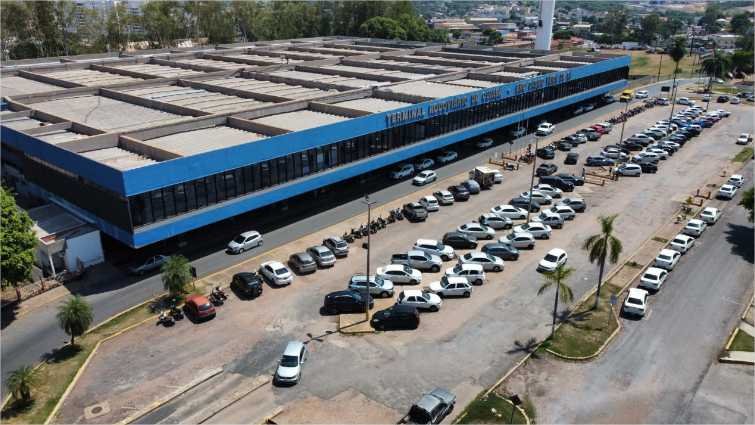 Obras no terminal rodoviário de Cuiabá estão 55% executadas