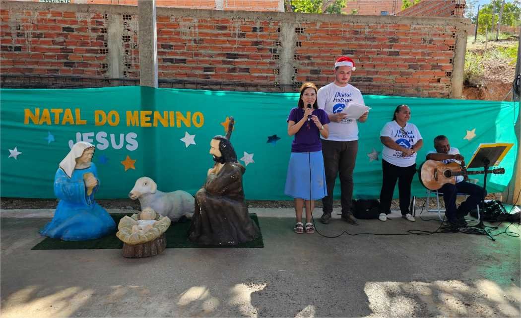 Natal Solidário para famílias da Terra Prometida