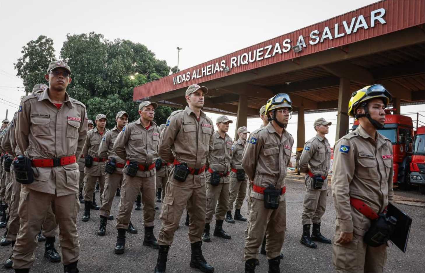 MT tem 114 alunos em formação para atuarem como soldados e oficiais do Corpo de Bombeiros