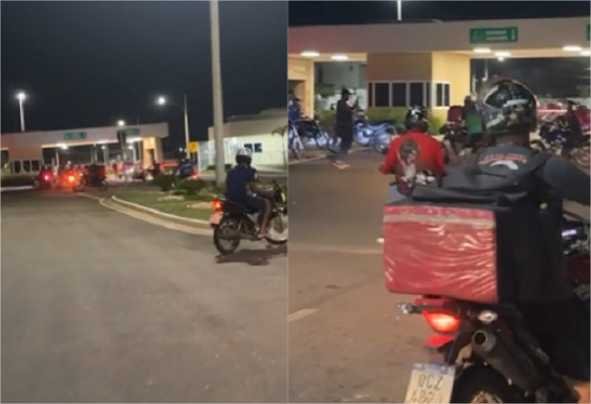 Desentendimento entre motoboy e porteiro motivou “buzinaço” em condomínio de luxo