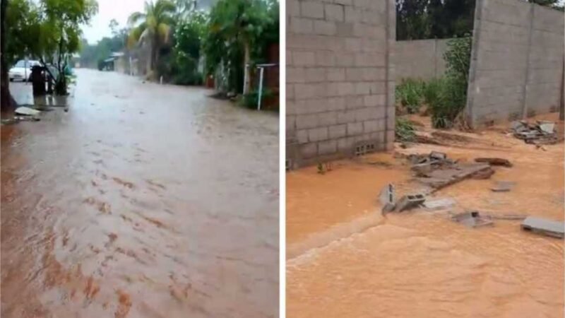 Santo Antônio tem alagamentos após forte chuva