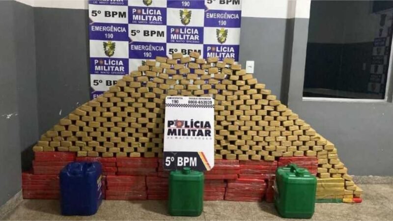 Operações de 2023 resultam no aumento de 84% nas apreensões de drogas em MT
