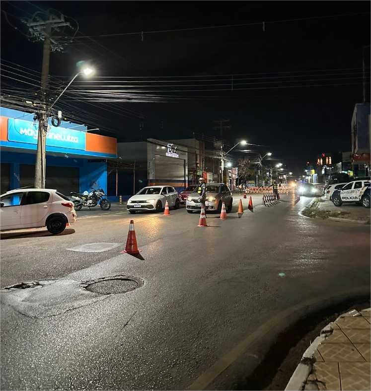 Fiscalização de trânsito resulta na prisão de 11 motoristas em Cuiabá