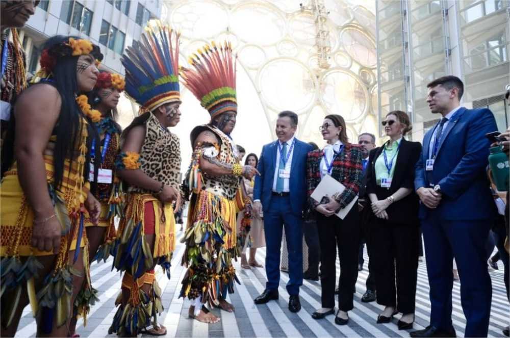 Projetos da primeira-dama e Governo de MT estão inovando a política brasileira, afirma cacique pareci