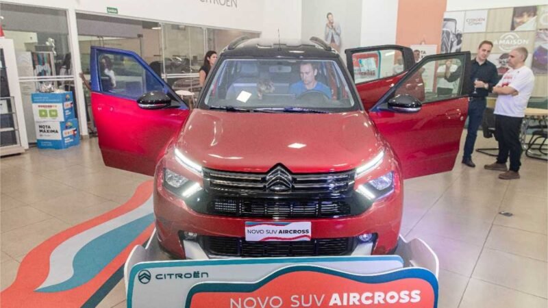 Citavel apresentou o Novo Citroen SUV C3 Aircross 2024 na Baixada Cuiabana