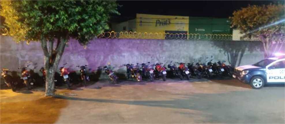 Grupo de motociclistas “Encontro do grau” é preso por promover manobras arriscadas