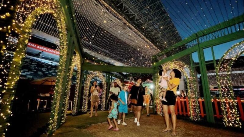 Arena Pantanal bate recorde histórico de público: Natal Abençoado recebeu 44 mil visitantes neste sábado (23)