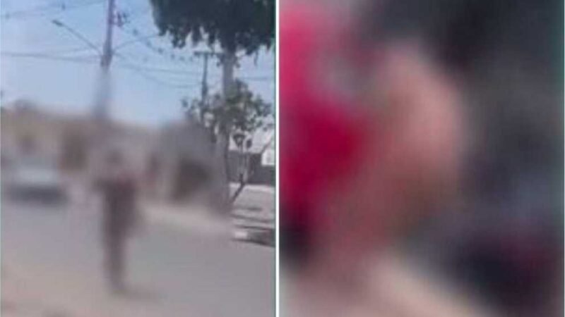 “Peladão” exibe tornozeleira eletrônica pelas ruas de Cuiabá