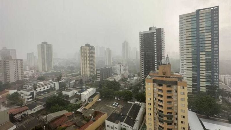 Última semana do ano será de calor e muita chuva em Cuiabá