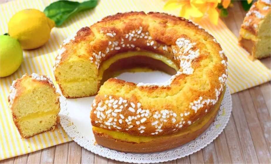 Bolo de limão sem farinha e sem manteiga, macio, perfumado e leve para o Natal