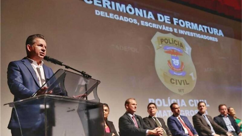 “Os 313 novos policiais civis estão sendo equipados com a Glock nova, uniformes e tecnologia de ponta”, afirma governador