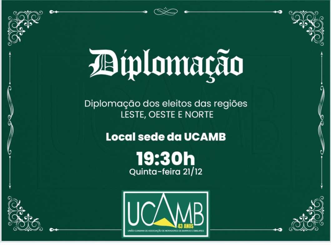 Defensoria requer a suspensão da diplomação de presidentes de bairro