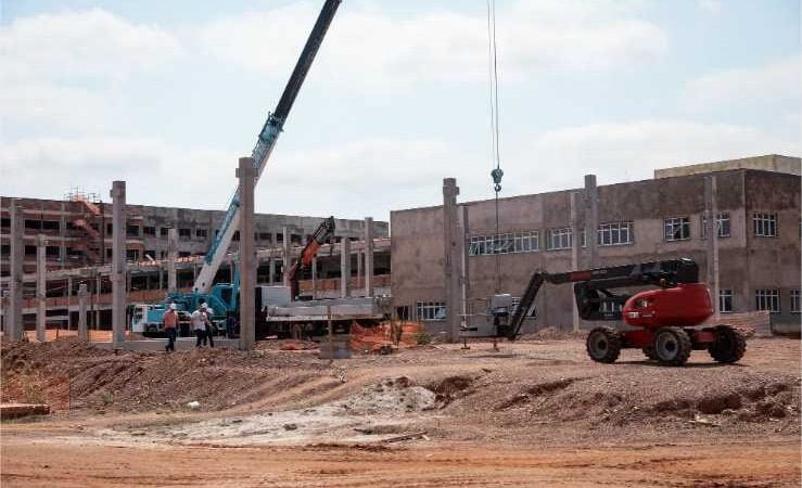 Novo Hospital Júlio Müller já está com 55% das obras concluídas e será entregue em 2024