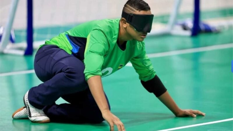 Atleta do Projeto Olimpus MT é convocado para a Seleção de base de goalball