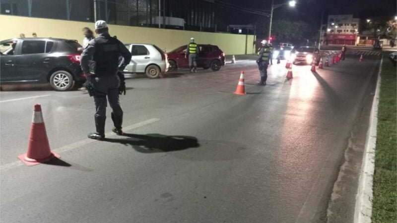 Dezenove motoristas são presos em fiscalizações de trânsito em dois locais de Cuiabá
