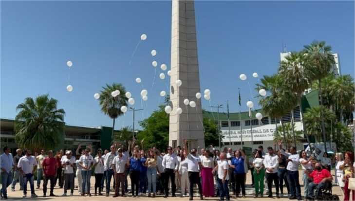 Câmara de Cuiabá faz ato em alusão ao Janeiro Branco