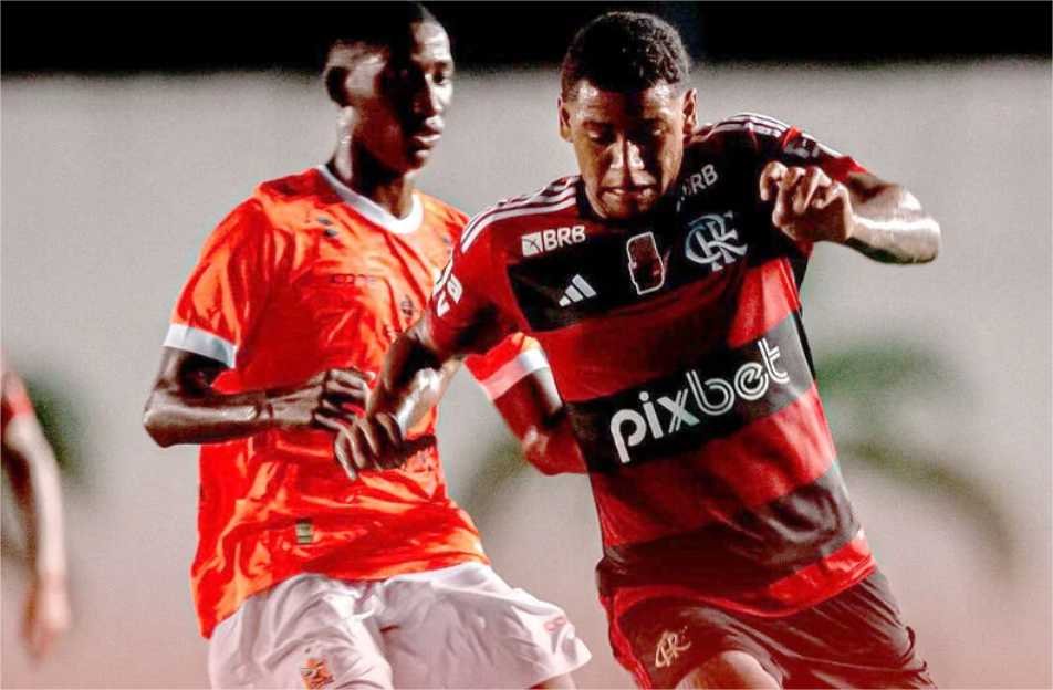 Reservas do Flamengo empatam com o Nova Iguaçu pelo Carioca