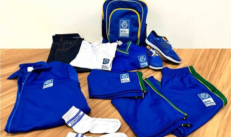 Governo de MT entregará uniformes e materiais escolares a estudantes em fevereiro