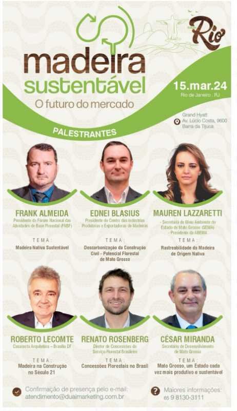 Divulgada programação do evento Madeira Sustentável: O futuro do mercado