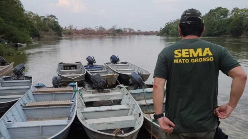 Sema-MT devolve mais de uma tonelada de peixes aos rios