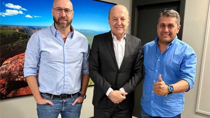 Deputado articula construção de ponte em Arenápolis durante reunião com Pivetta