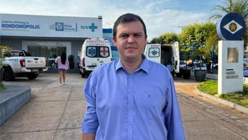 Thiago Silva destina mais de R$ 6 milhões para a saúde de Rondonópolis