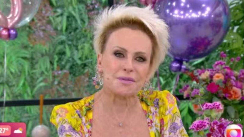 Ana Maria Braga se ausenta do Mais Você após mal-estar