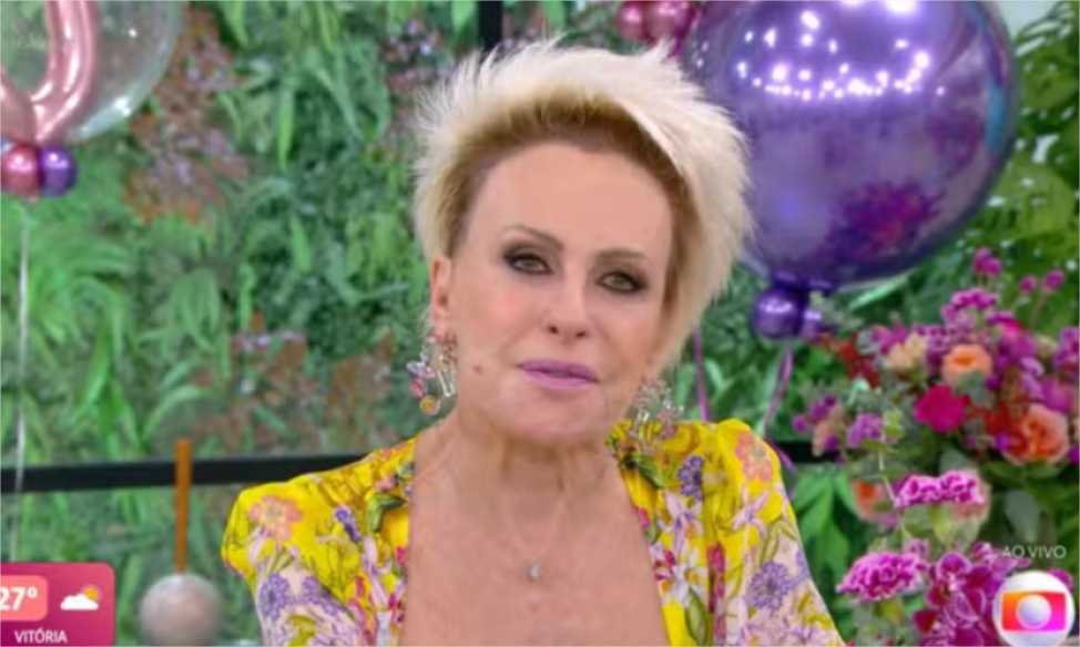 Ana Maria Braga se ausenta do Mais Você após mal-estar