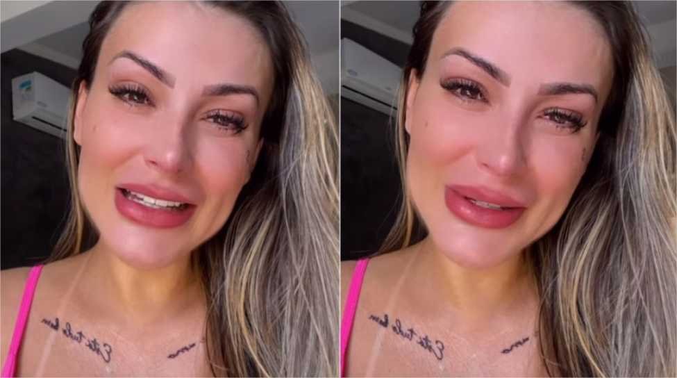 Andressa Urach rebate acusações de ter abandonado o caçula