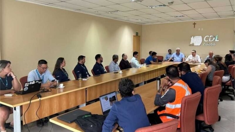 CDL Cuiabá intermedia cronograma de obras para evitar transtornos no comércio