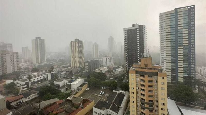 Cuiabá e Chapada terão semana de chuva e calor de até 35°C