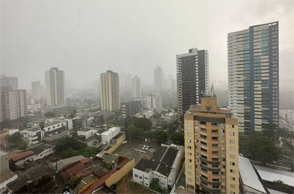 Cuiabá e Chapada terão semana de chuva e calor de até 35°C